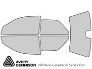 Avery Dennison Geo Metro 1995-1997 (Hatchback) NR Nano Ceramic IR Window Tint Kit