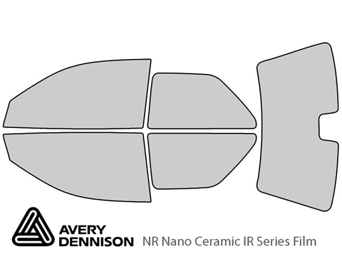 Avery Dennison™ Geo Metro 1995-1997 NR Nano Ceramic IR Window Tint Kit (Hatchback)