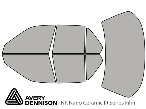 Avery Dennison™ Honda Accord 1990-1993 NR Nano Ceramic IR Window Tint Kit (Sedan)
