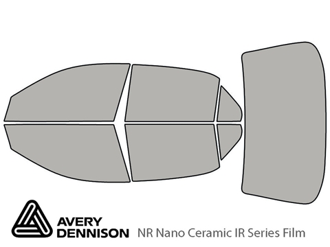Avery Dennison™ Honda Accord 2003-2007 NR Nano Ceramic IR Window Tint Kit (Sedan)