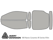 Avery Dennison Honda CR-Z 2011-2015 NR Nano Ceramic IR Window Tint Kit