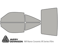Avery Dennison Honda CRX 1984-1987 NR Nano Ceramic IR Window Tint Kit