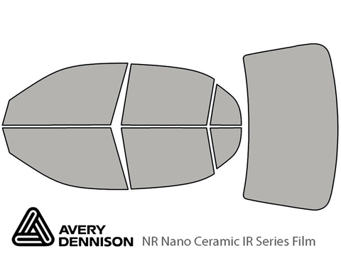Avery Dennison™ Honda Civic 2001-2005 NR Nano Ceramic IR Window Tint Kit (Sedan)