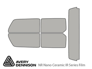 Avery Dennison Hummer H3T 2009-2010 NR Nano Ceramic IR Window Tint Kit