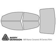 Avery Dennison Hyundai Accent 2018-2022 (Sedan) NR Nano Ceramic IR Window Tint Kit
