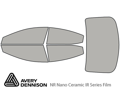 Avery Dennison™ Hyundai Elantra 2011-2016 NR Nano Ceramic IR Window Tint Kit (Sedan)