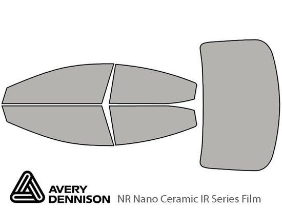 Avery Dennison Hyundai Elantra 2011-2016 (Sedan) NR Nano Ceramic IR Window Tint Kit