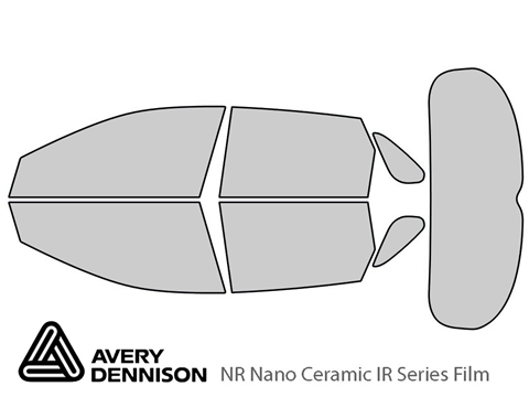 Avery Dennison™ Hyundai Elantra 2018-2020 NR Nano Ceramic IR Window Tint Kit (Hatchback)