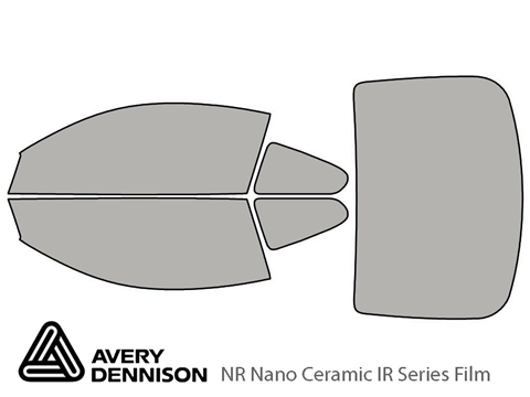 Avery Dennison™ Infiniti G37 2008-2013 NR Nano Ceramic IR Window Tint Kit (Coupe)