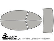 Avery Dennison Infiniti G37 2009-2013 (Convertible) NR Nano Ceramic IR Window Tint Kit