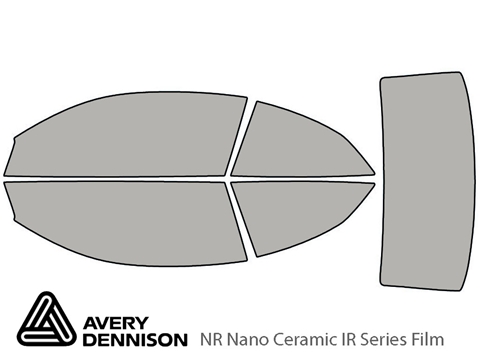 Avery Dennison™ Infiniti G37 2009-2013 NR Nano Ceramic IR Window Tint Kit (Convertible)