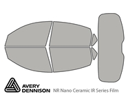 Avery Dennison Infiniti QX70 2014-2017 NR Nano Ceramic IR Window Tint Kit