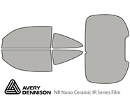 Avery Dennison Jaguar XK-Series 1997-2006 NR Nano Ceramic IR Window Tint Kit