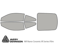 Avery Dennison Jaguar XK 2009-2013 (Coupe) NR Nano Ceramic IR Window Tint Kit