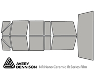 Avery Dennison Jeep Cherokee 1990-1996 (4 Door) NR Nano Ceramic IR Window Tint Kit