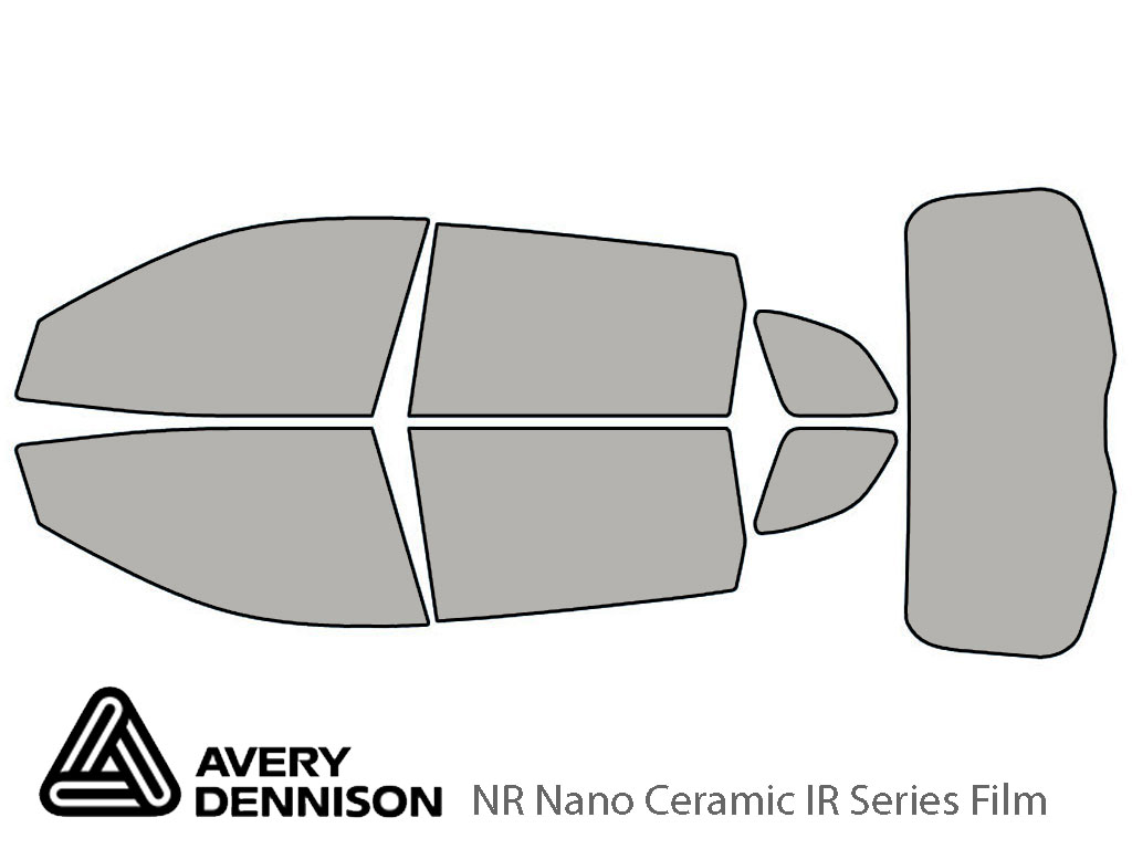 Avery Dennison Jeep Cherokee 2014-2021 NR Nano Ceramic IR Window Tint Kit