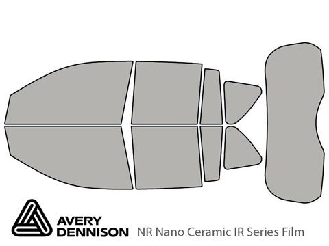 Avery Dennison™ Jeep Compass 2007-2017 NR Nano Ceramic IR Window Tint Kit