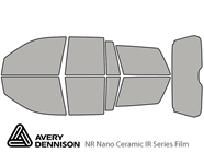 Avery Dennison Jeep Grand Cherokee 1999-2004 NR Nano Ceramic IR Window Tint Kit