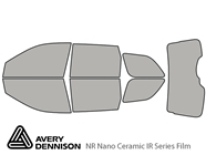 Avery Dennison Jeep Grand Cherokee 2011-2013 NR Nano Ceramic IR Window Tint Kit