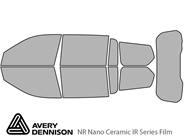 Avery Dennison Jeep Grand Cherokee L 2021-2022 NR Nano Ceramic IR Window Tint Kit