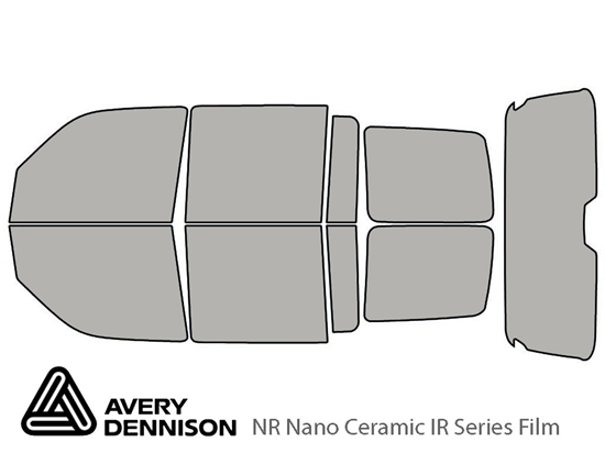 Avery Dennison Jeep Liberty 2008-2012 NR Nano Ceramic IR Window Tint Kit