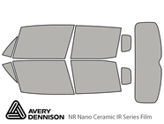 Avery Dennison Jeep Renegade 2015-2022 NR Nano Ceramic IR Window Tint Kit