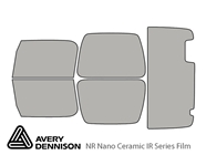 Avery Dennison Jeep Wrangler 1997-2006 NR Nano Ceramic IR Window Tint Kit