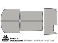 Avery Dennison Jeep Wrangler 2007-2010 (2 Door) NR Nano Ceramic IR Window Tint Kit