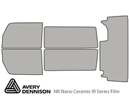 Avery Dennison Jeep Wrangler 2011-2018 (2 Door, JK) NR Nano Ceramic IR Window Tint Kit