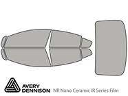 Avery Dennison Kia Forte 2014-2018 (Sedan) NR Nano Ceramic IR Window Tint Kit
