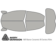 Avery Dennison Kia Rio 2012-2017 (Hatchback) NR Nano Ceramic IR Window Tint Kit