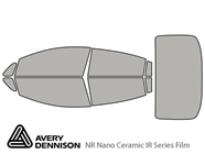 Avery Dennison Kia Rio 2012-2017 (Sedan) NR Nano Ceramic IR Window Tint Kit