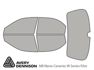 Avery Dennison Kia Spectra 2004-2004 (Sedan 1.8L Engine) NR Nano Ceramic IR Window Tint Kit