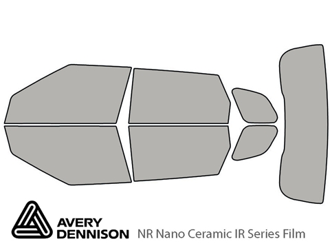 Avery Dennison™ Land Rover Range Rover Evoque 2012-2019 NR Nano Ceramic IR Window Tint Kit (4 Door)
