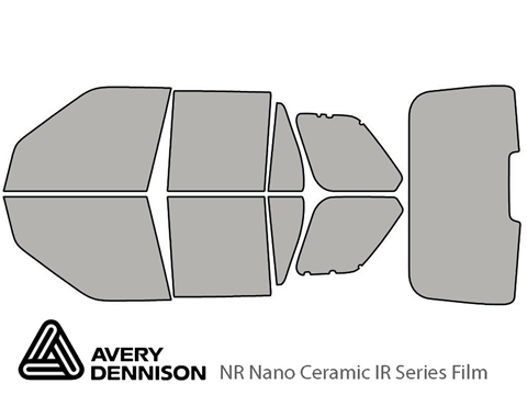 Avery Dennison™ Land Rover Range Rover Sport 2006-2013 NR Nano Ceramic IR Window Tint Kit (Sport)