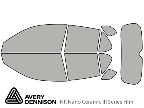 Avery Dennison™ Lexus CT 2011-2017 NR Nano Ceramic IR Window Tint Kit