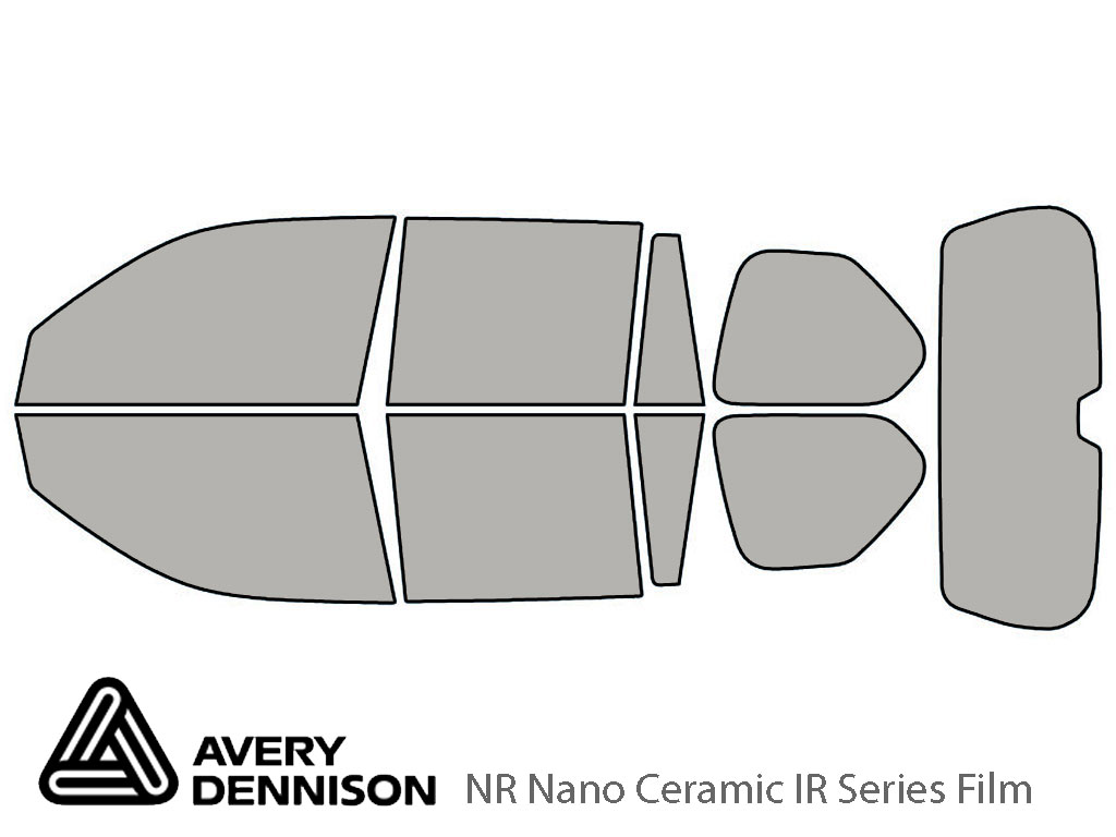 Avery Dennison Lexus GX 2010-2023 NR Nano Ceramic IR Window Tint Kit