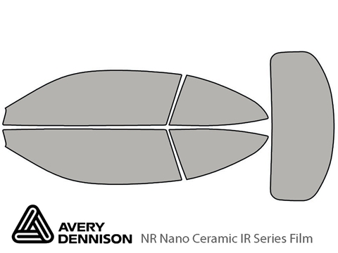 Avery Dennison™ Lexus IS 2010-2015 NR Nano Ceramic IR Window Tint Kit (Convertible)