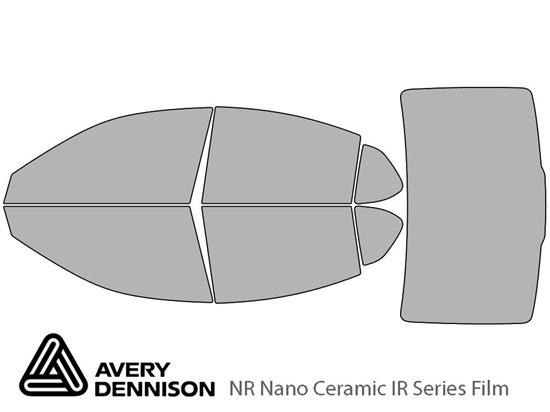Avery Dennison Lexus IS Sedan 2021-2022 NR Nano Ceramic IR Window Tint Kit