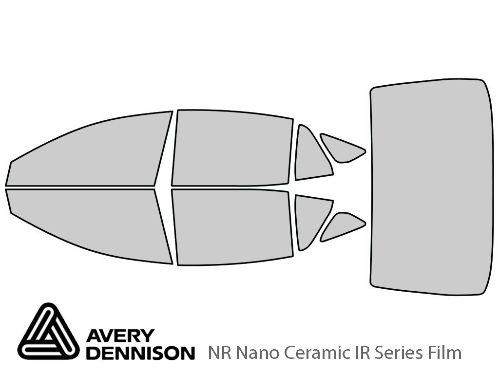 Avery Dennison Lexus LS 2018-2021 NR Nano Ceramic IR Window Tint Kit