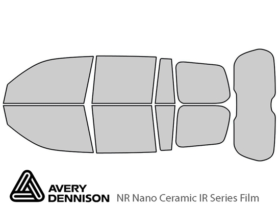 Avery Dennison Lexus LX 2017-2021 NR Nano Ceramic IR Window Tint Kit