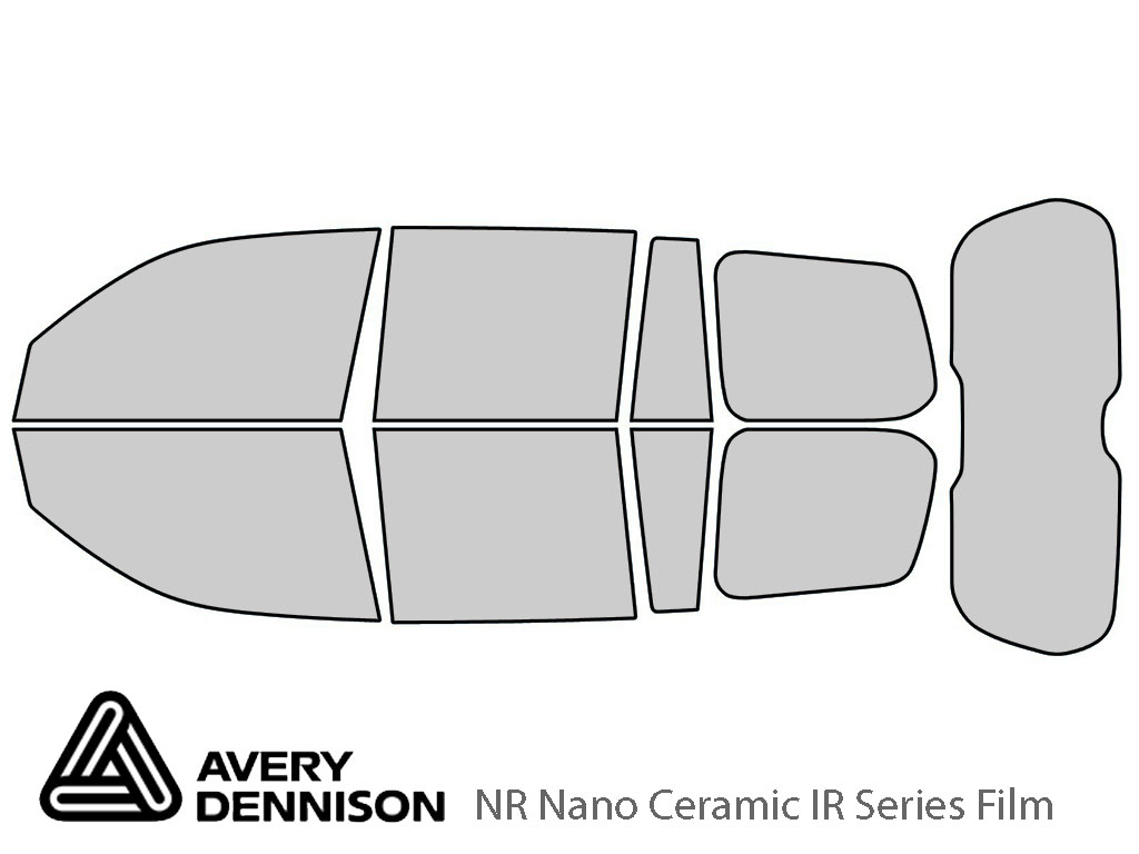 Avery Dennison Lexus LX 2017-2021 NR Nano Ceramic IR Window Tint Kit