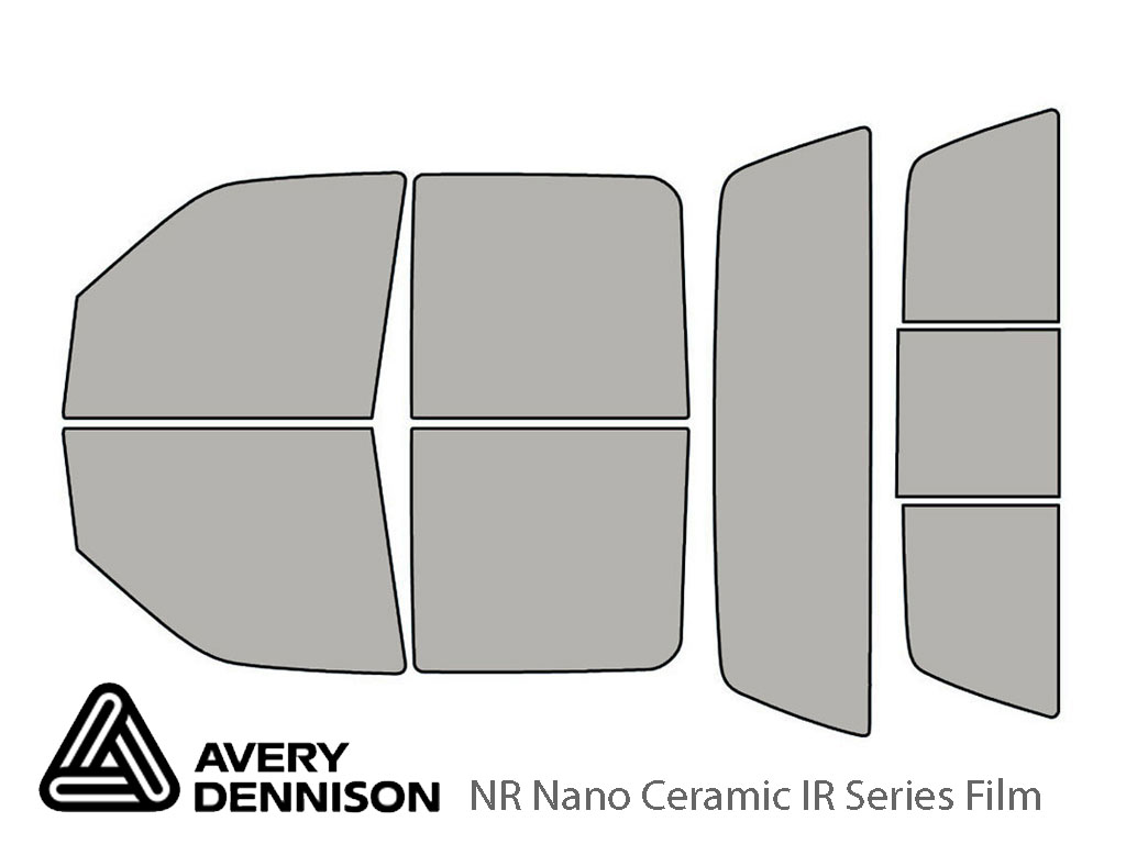 Avery Dennison Lincoln Blackwood 2002 NR Nano Ceramic IR Window Tint Kit