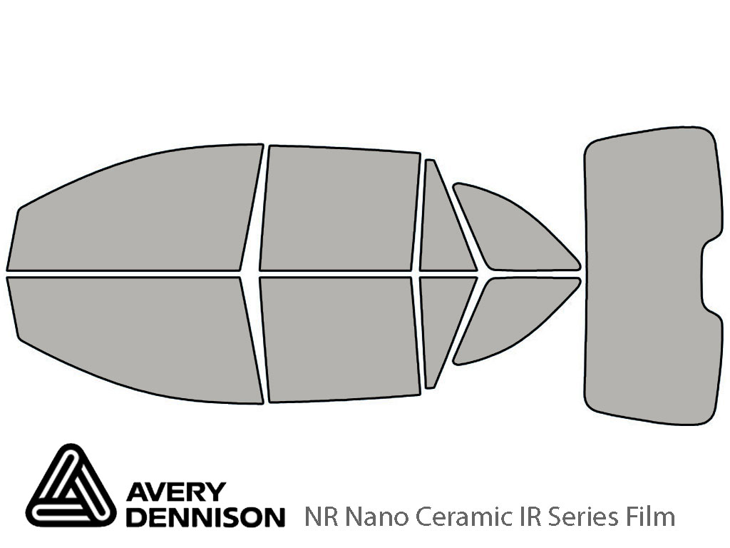 Avery Dennison Lincoln MKX 2007-2015 NR Nano Ceramic IR Window Tint Kit