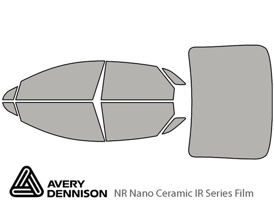 Avery Dennison Lincoln MKZ 2013-2020 NR Nano Ceramic IR Window Tint Kit