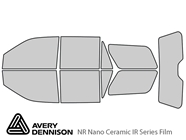 Avery Dennison Lincoln Navigator 2018-2022 NR Nano Ceramic IR Window Tint Kit