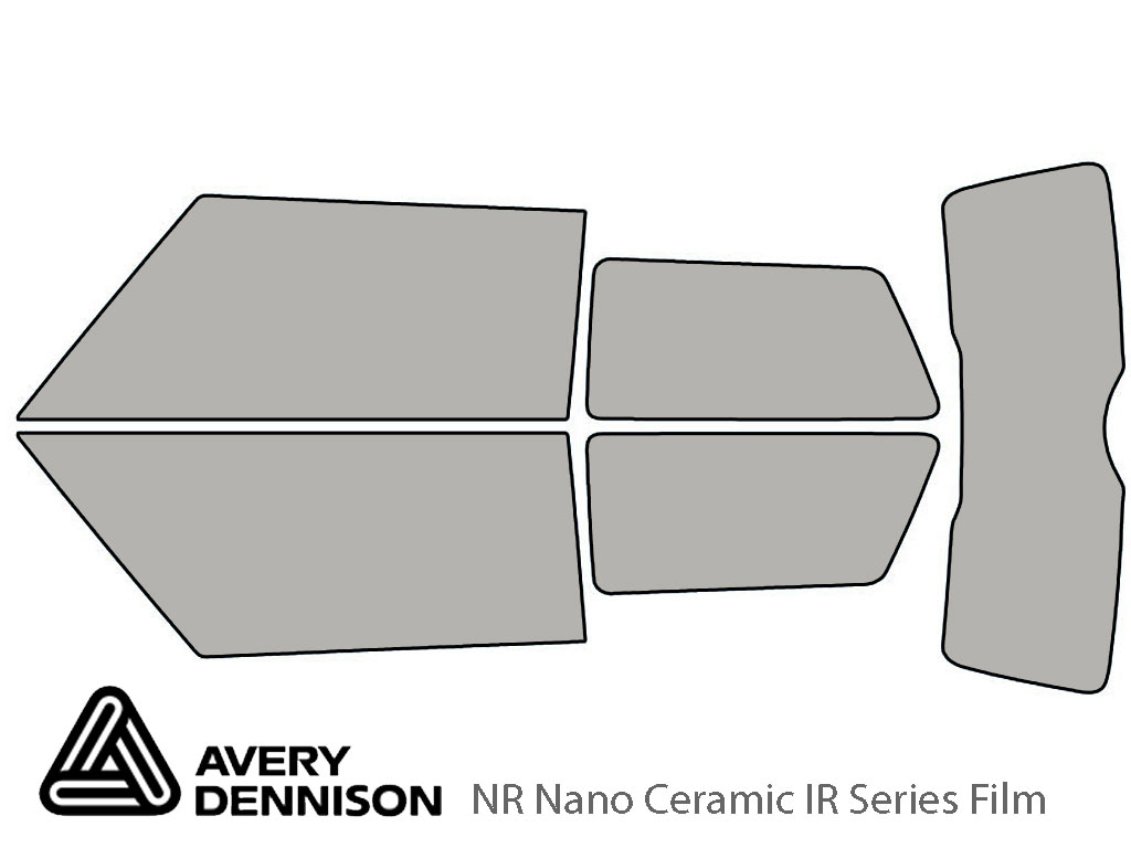 Avery Dennison MINI Cooper 2007-2013 NR Nano Ceramic IR Window Tint Kit
