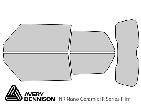 Avery Dennison™ MINI Cooper 2014-2020 NR Nano Ceramic IR Window Tint Kit (2 Door Long)