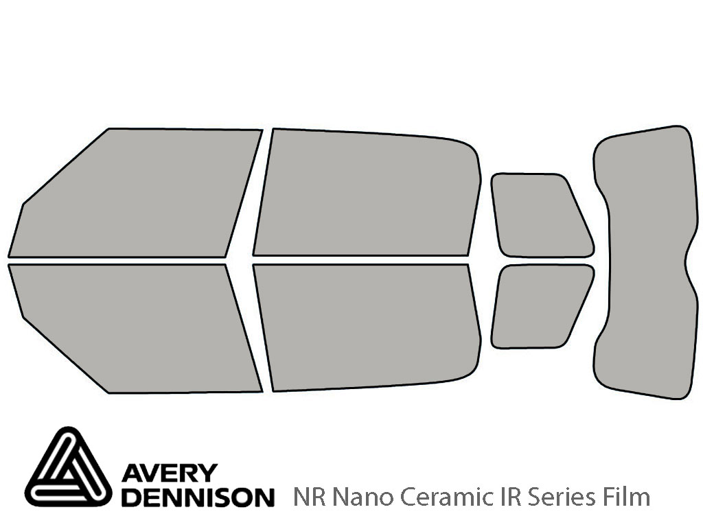 Avery Dennison MINI Countryman 2011-2016 NR Nano Ceramic IR Window Tint Kit