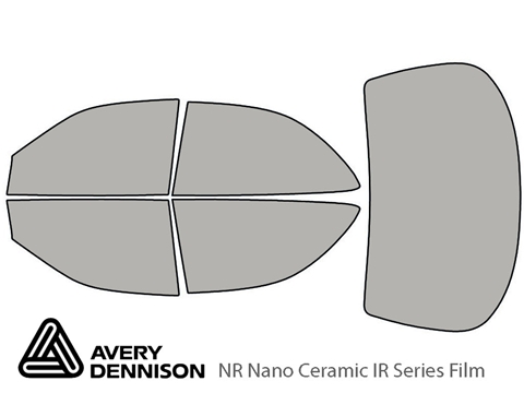 Avery Dennison™ Mazda 929 1992-1995 NR Nano Ceramic IR Window Tint Kit